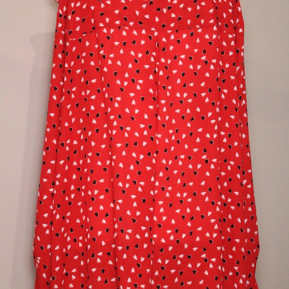 Liz Claiborne Women’s Popover Long Sleeve Tiny Hearts Print Size 3X - Picture 6 of 12